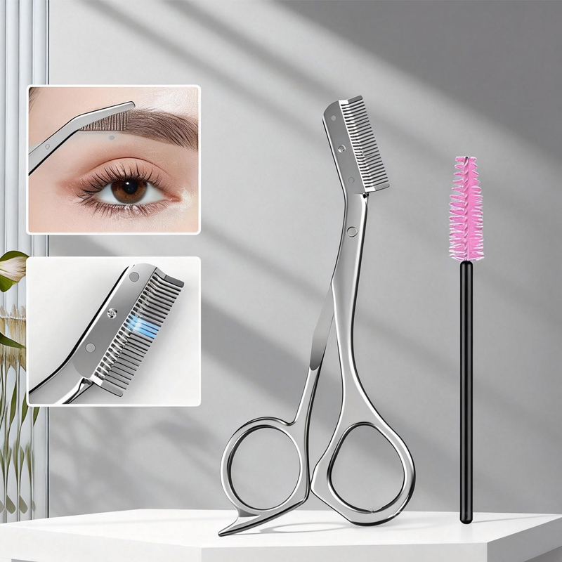 Men'S Grooming Makeup - 1 set of eyebrow grooming tools,