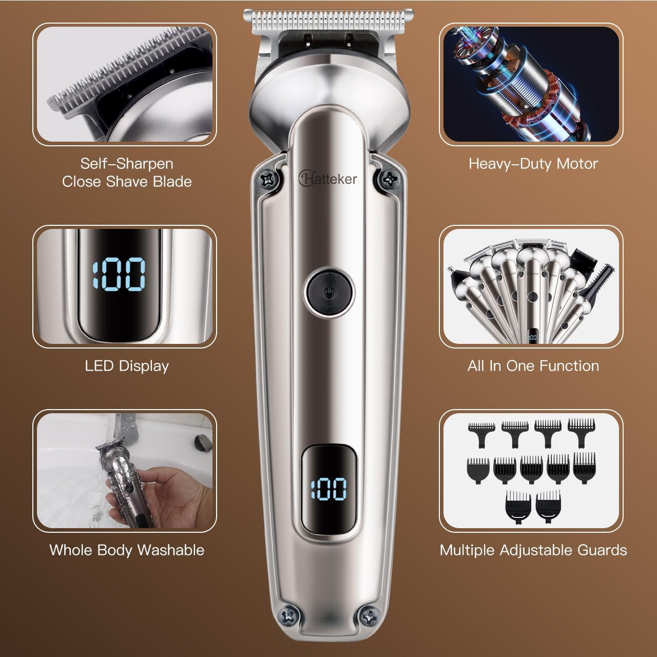 7-in-1 Beard Trimmer for Men,  - Men Grooming Full Body recensie en prijs