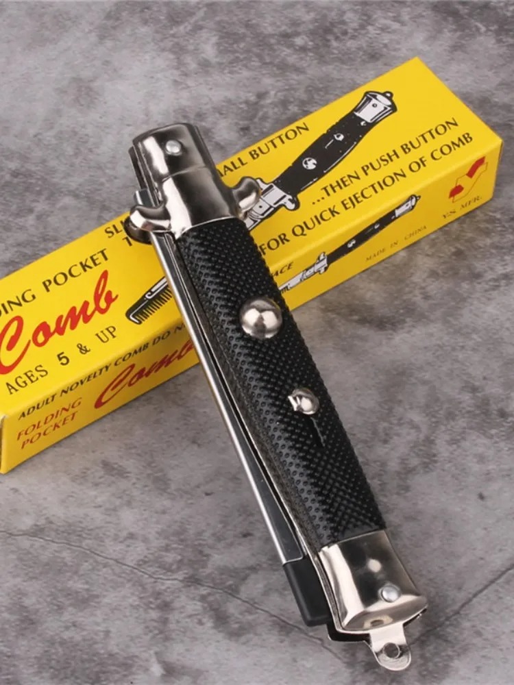 Folding Spring Comb for Men Wo - Men'S Grooming Barbershop recensie en prijs