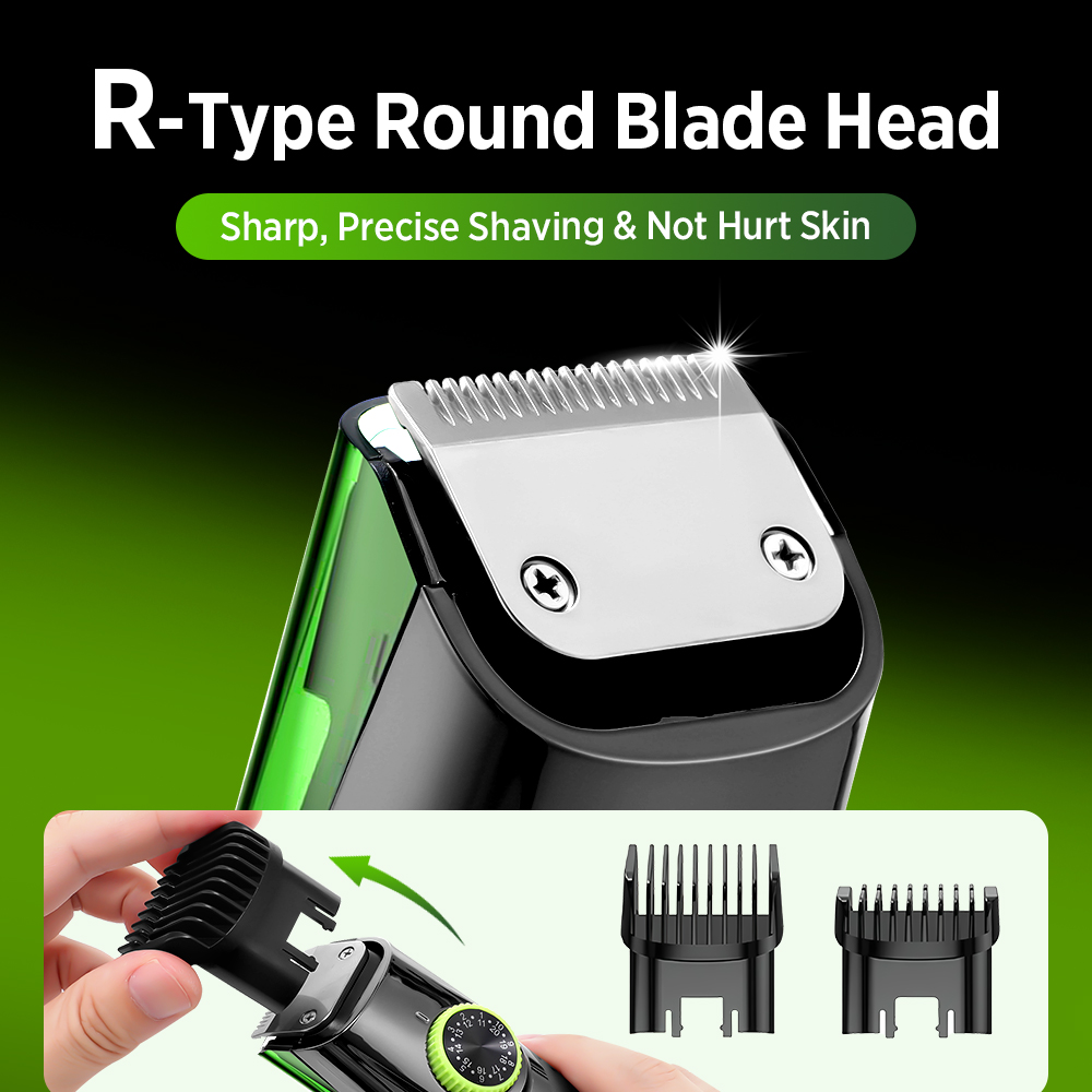 Cordless Men Beard Trimmer Ele - Men'S Grooming Haircut recensie en prijs