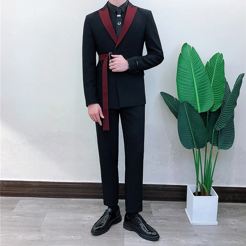 Fashion Slim Fit Men Suit 2 Pi - Young Men'S Grooming recensie en prijs