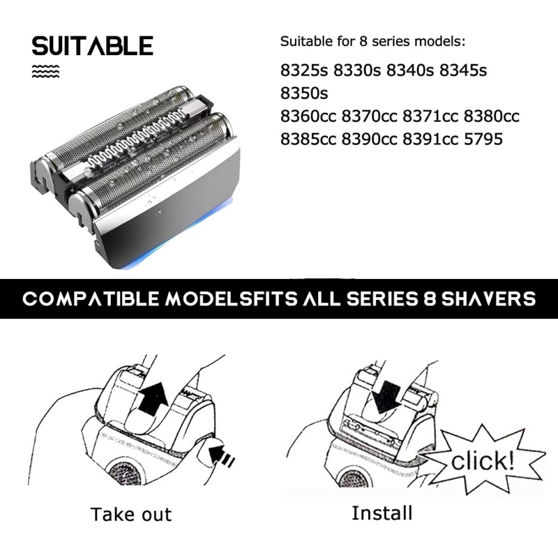 83M Shaver Razor Replacement H - Electric Shaver Rotary recensie en prijs