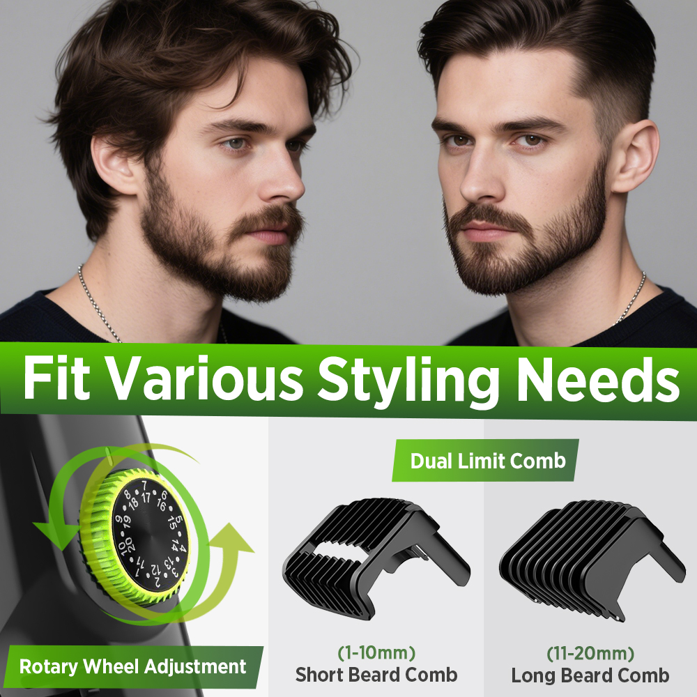 Vacuum Beard Trimme Men's Bear - Men'S Grooming Nose And Ear recensie en prijs