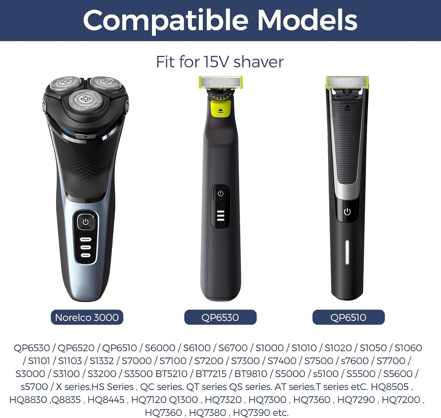 15V HQ8505 Typec Shaver Adapte - Electric Shaver Rotary recensie en prijs