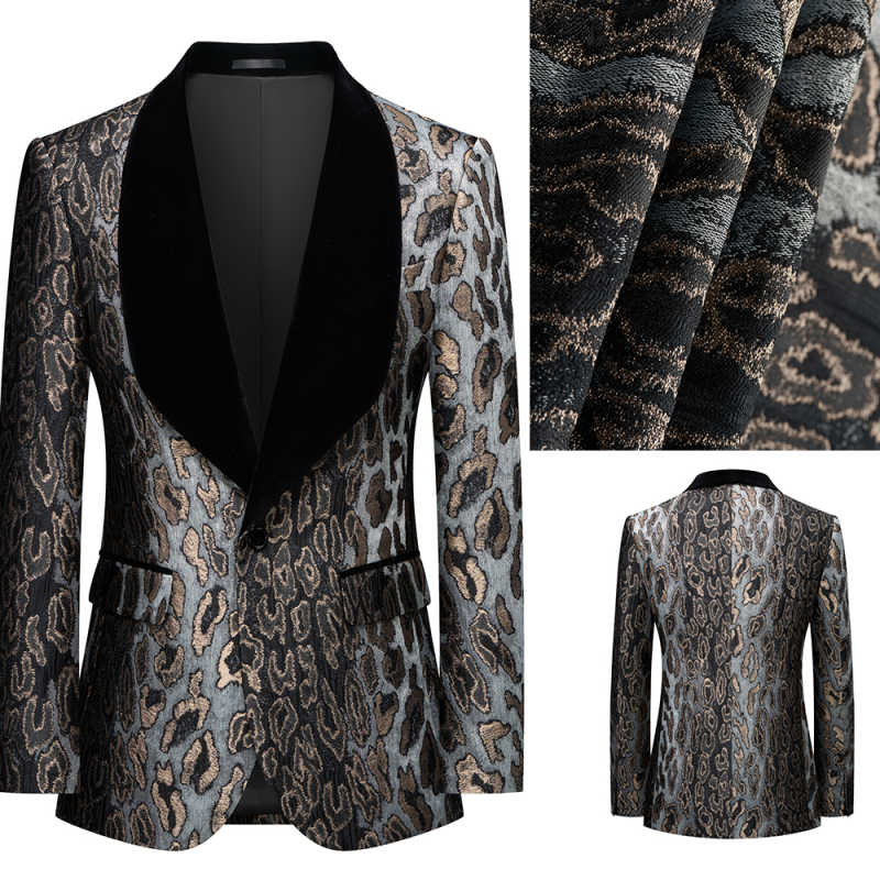 Modern Golden Patterned Jacqua - Men'S Grooming Spot recensie en prijs