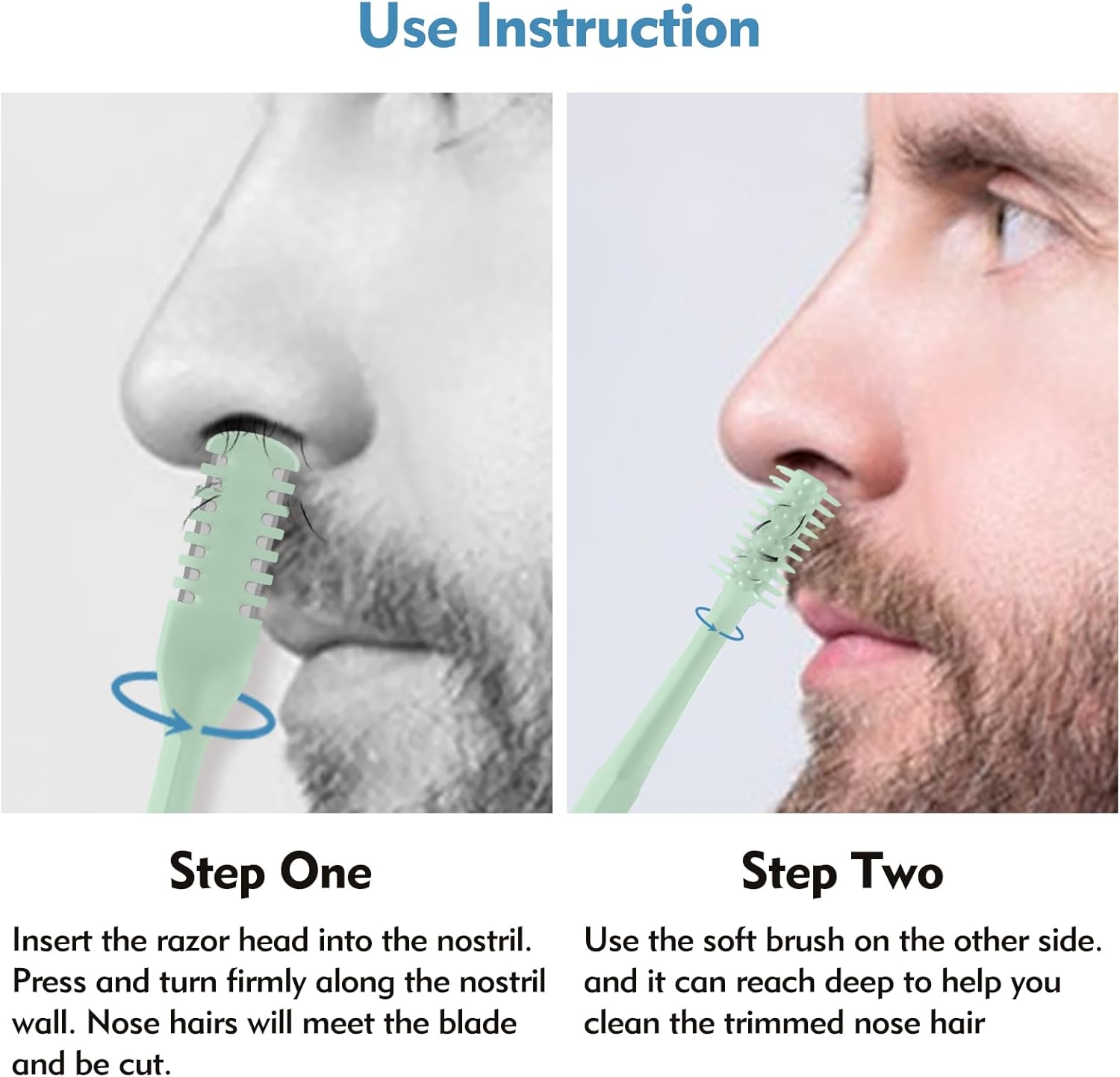 5/20/50Pcs 2-in-1 Nasal Cutter - Mens Grooming Tools recensie en prijs