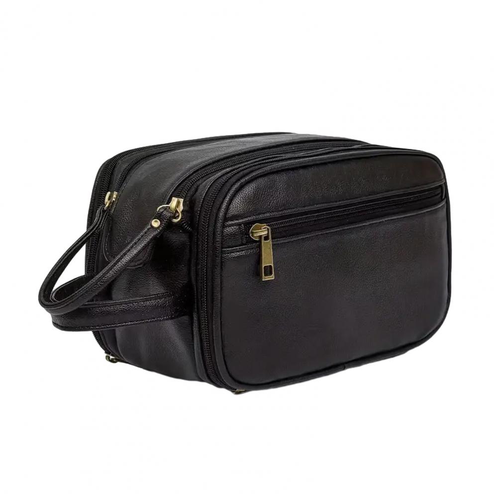 Travel Makeup Bag Faux Leather - Men'S Grooming Makeup recensie en prijs