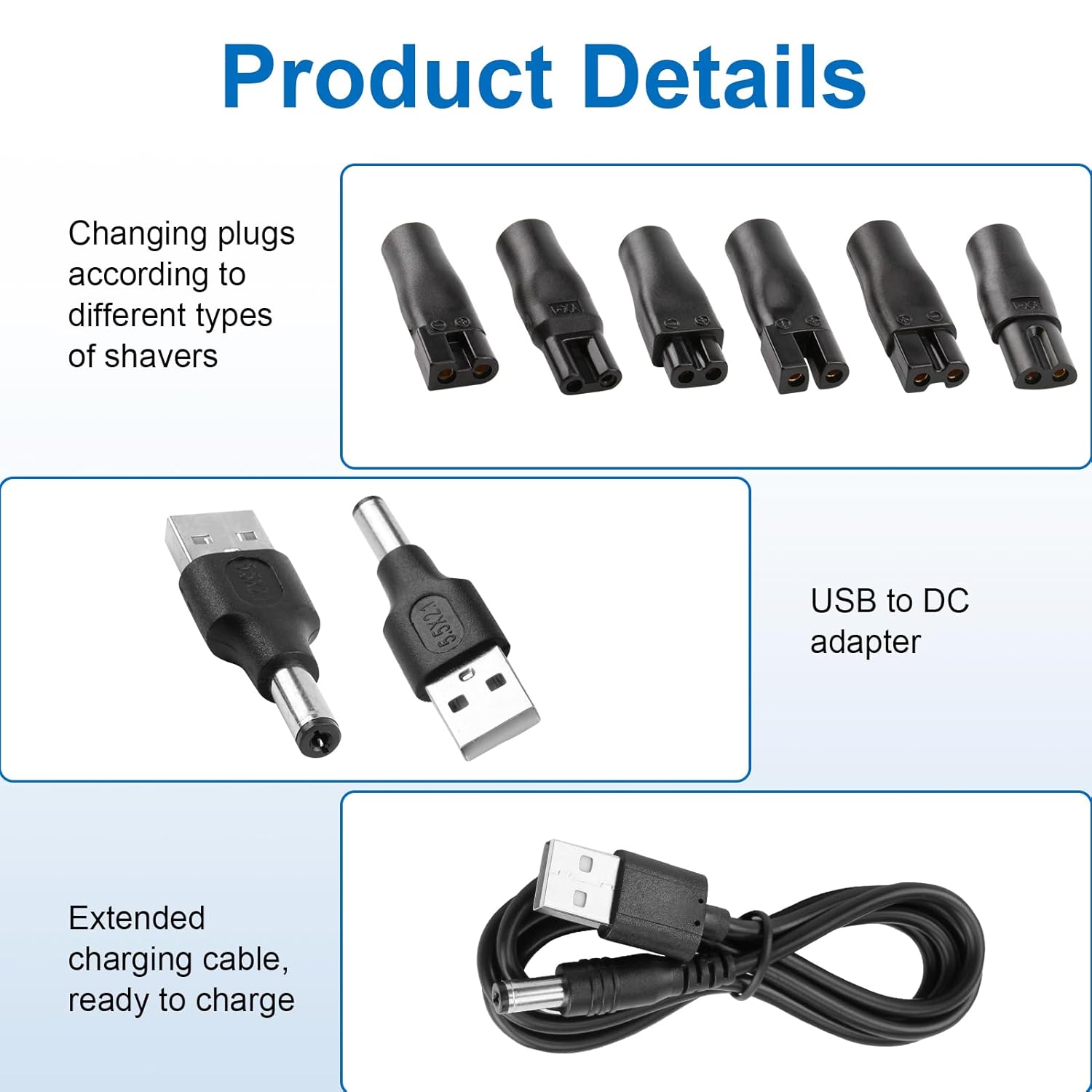 Brangdy 8 PCS Replacement Powe - Electric Shaver Rotary recensie en prijs