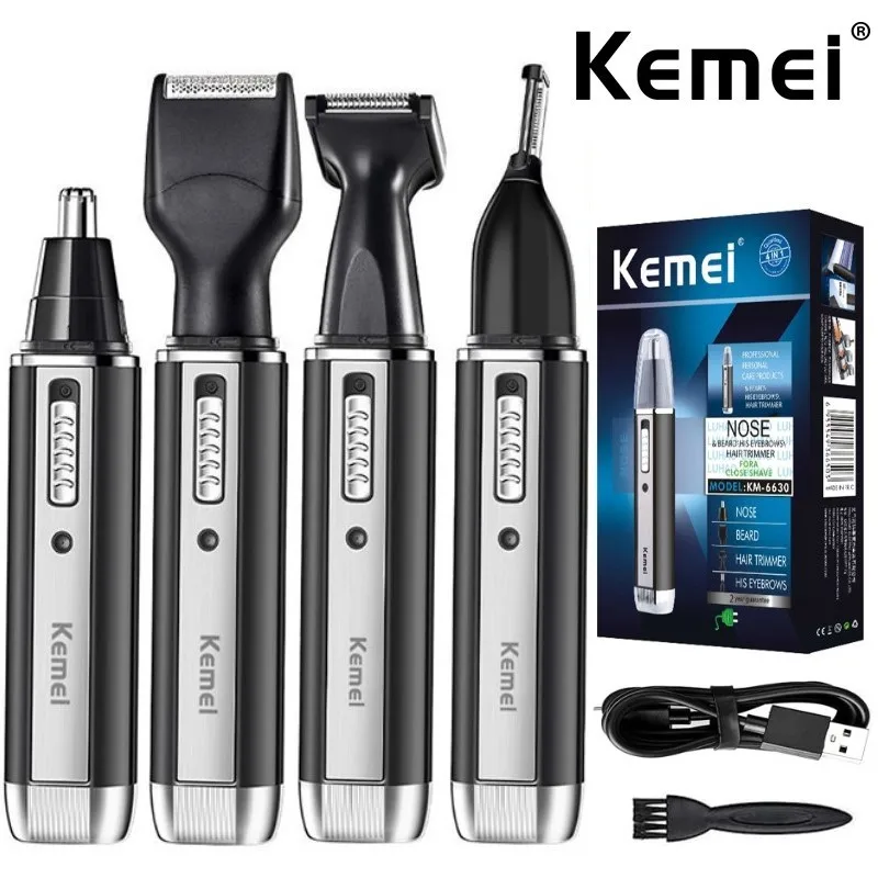 Kemei 4 in 1 trimmer for men E - Men'S Grooming Nose And Ear recensie en prijs