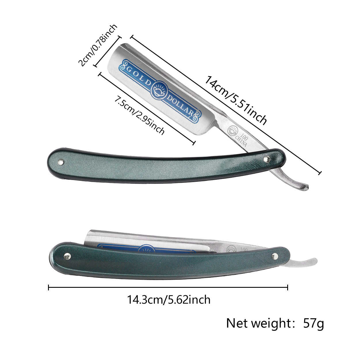 Classic Manual Barbershop Fold - Men'S Grooming Barbershop recensie en prijs