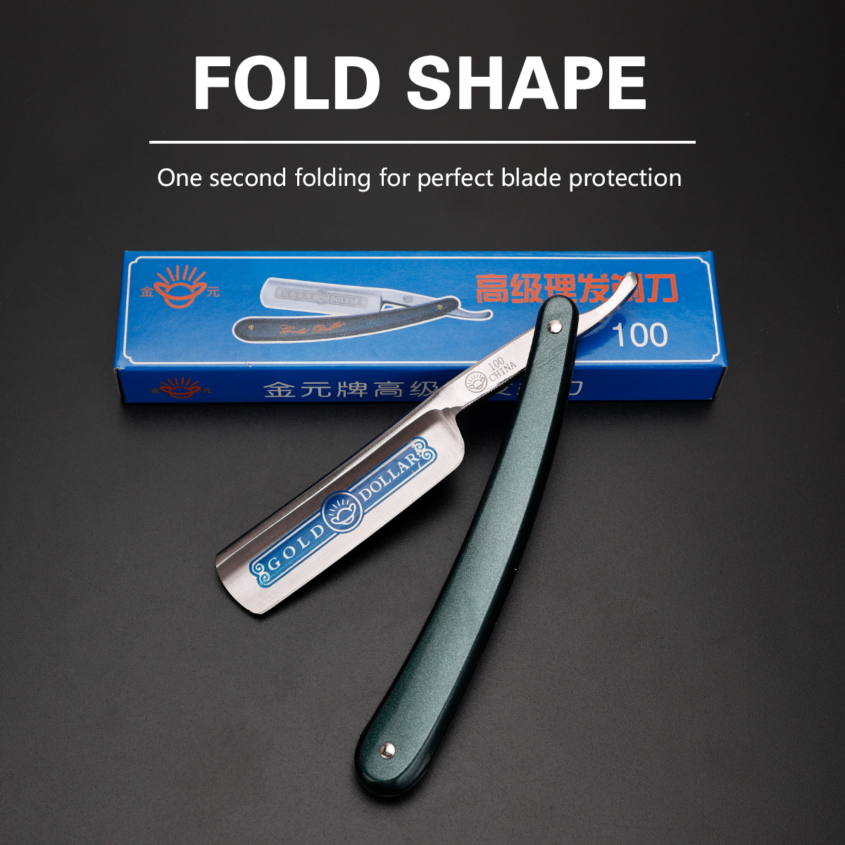 Classic Manual Barbershop Fold - Men'S Grooming Barbershop recensie en prijs