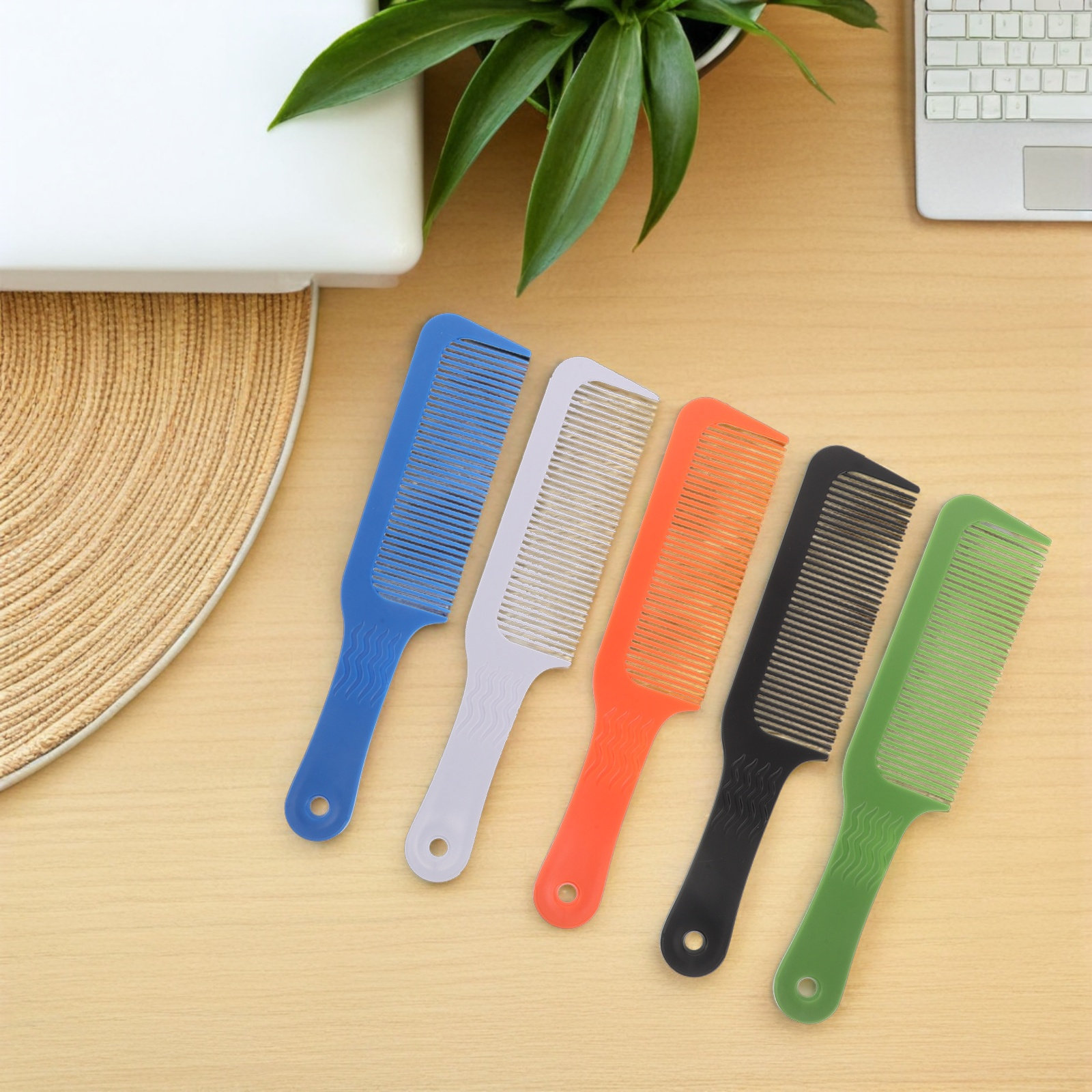 6Pcs Hair Cutting Comb Profess - Men'S Grooming Barbershop recensie en prijs