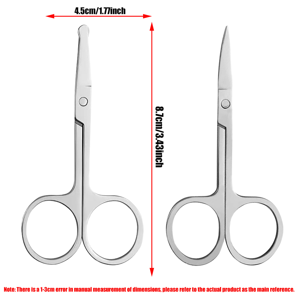 2/3PCS Eyebrow Scissors Stainl - Men'S Grooming Makeup recensie en prijs