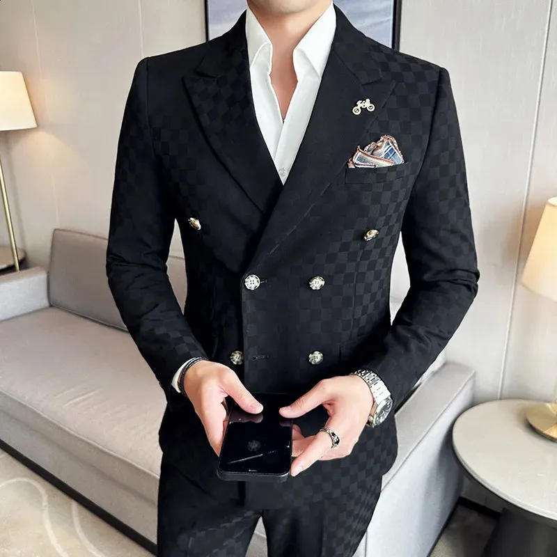 Fashion Men Suits 2 Piece Coat - Men'S Grooming Spot recensie en prijs