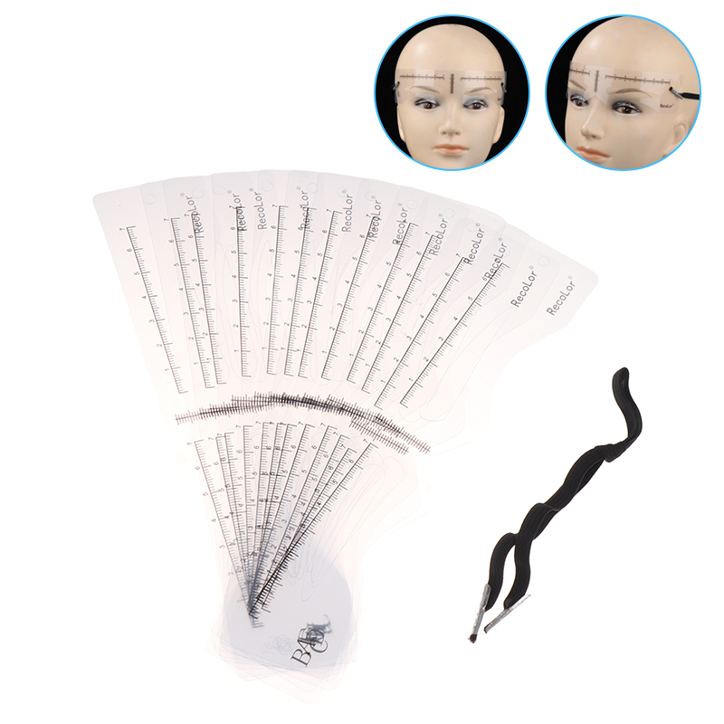 12Pcs Eyebrow Stencil Set Reus - Men'S Grooming Makeup recensie en prijs