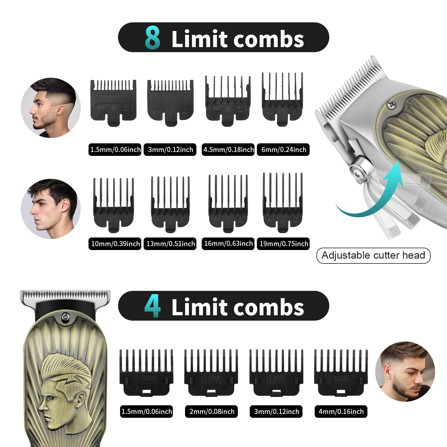 HIENA Professional Digital Dis - Men'S Grooming Barbershop recensie en prijs