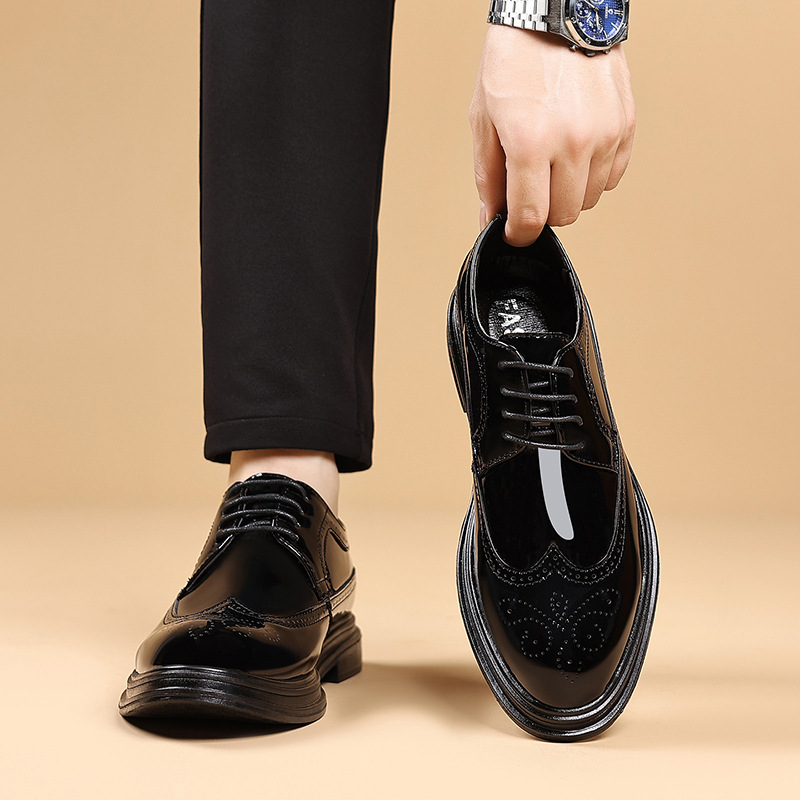 2026 New Patent Leather Brogue - Young Men'S Grooming recensie en prijs