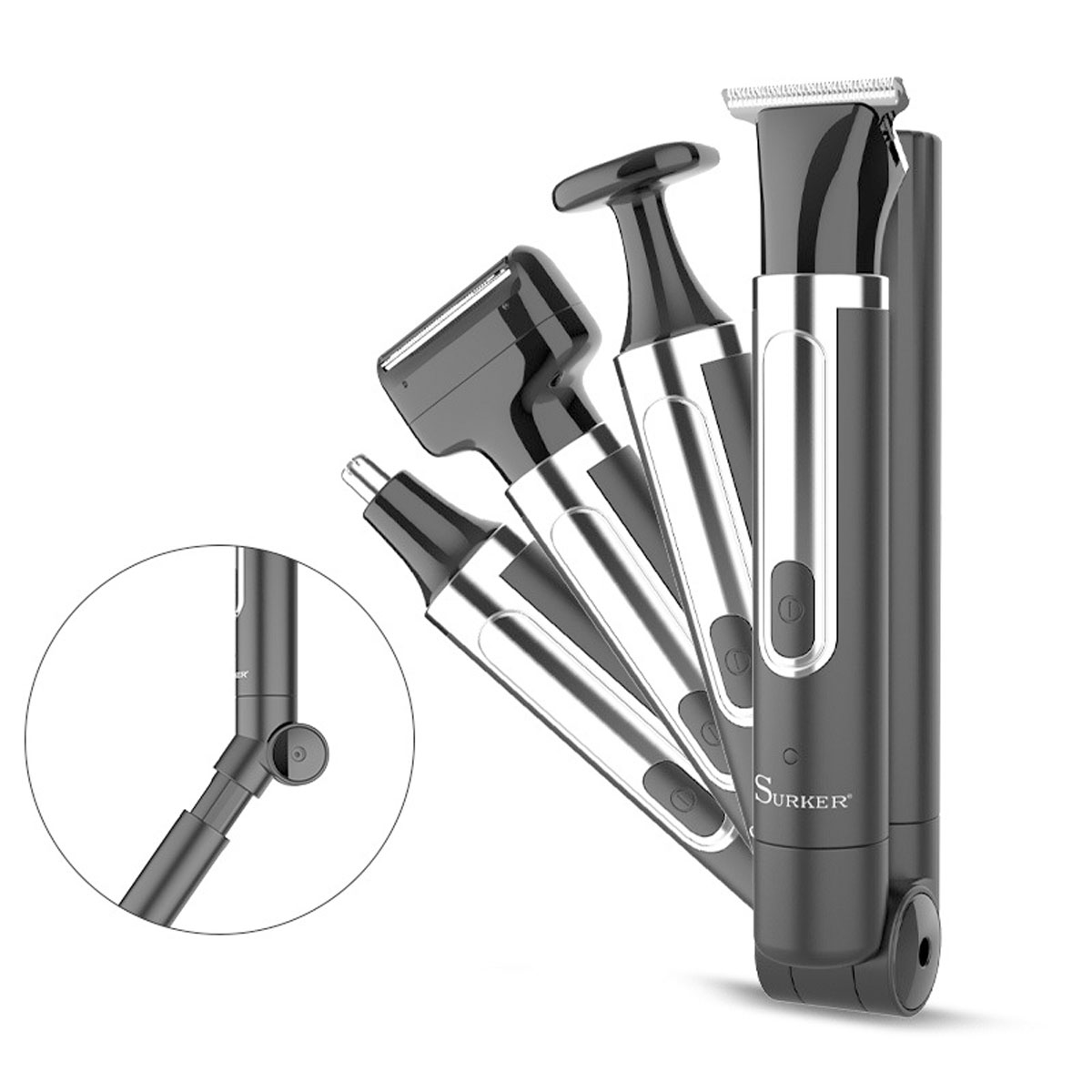 Surker 4-in-1 Shaver for Men G - Men Grooming Full Body recensie en prijs