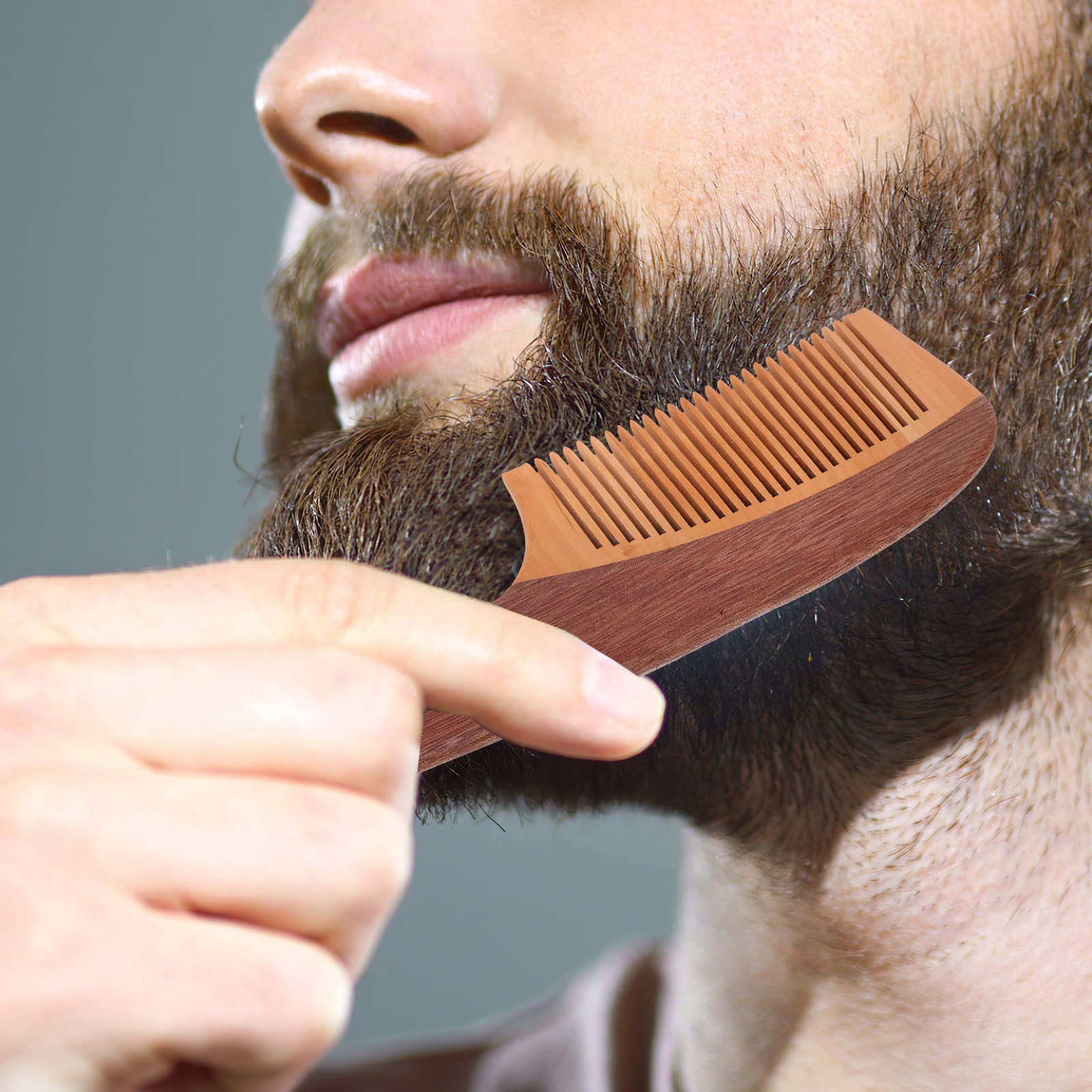 Portable Beard Comb for Men Na - Mens Grooming Tools recensie en prijs