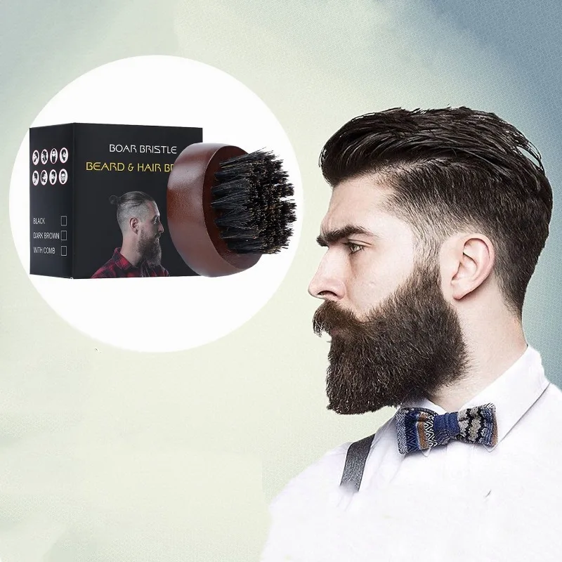 Beard Brush Man Boar Bristles  - Mens Grooming Tools recensie en prijs