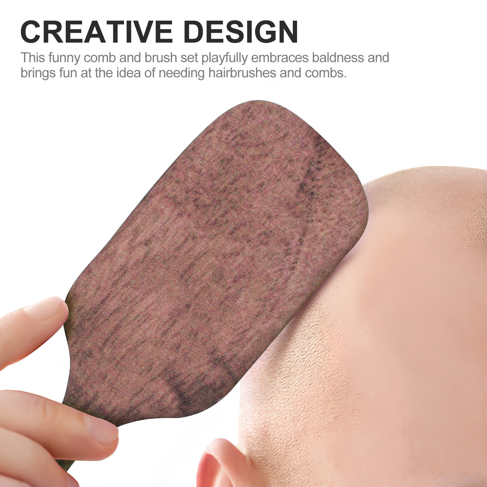 1Set Bald Man Comb Brush Funny - Mens Grooming Tools recensie en prijs