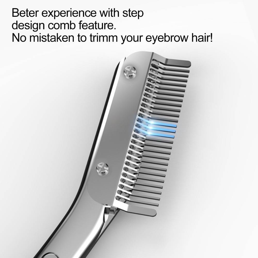 Stainless Steel Eyebrow Scisso - Men'S Grooming Makeup recensie en prijs