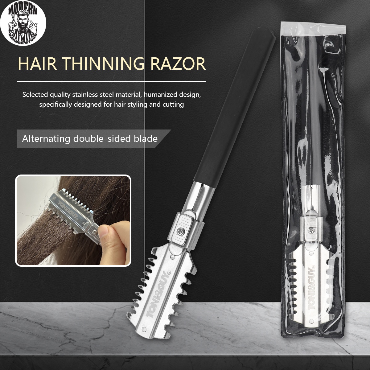 Salon Double-Edge Shaving Hair - Mens Grooming Tools recensie en prijs