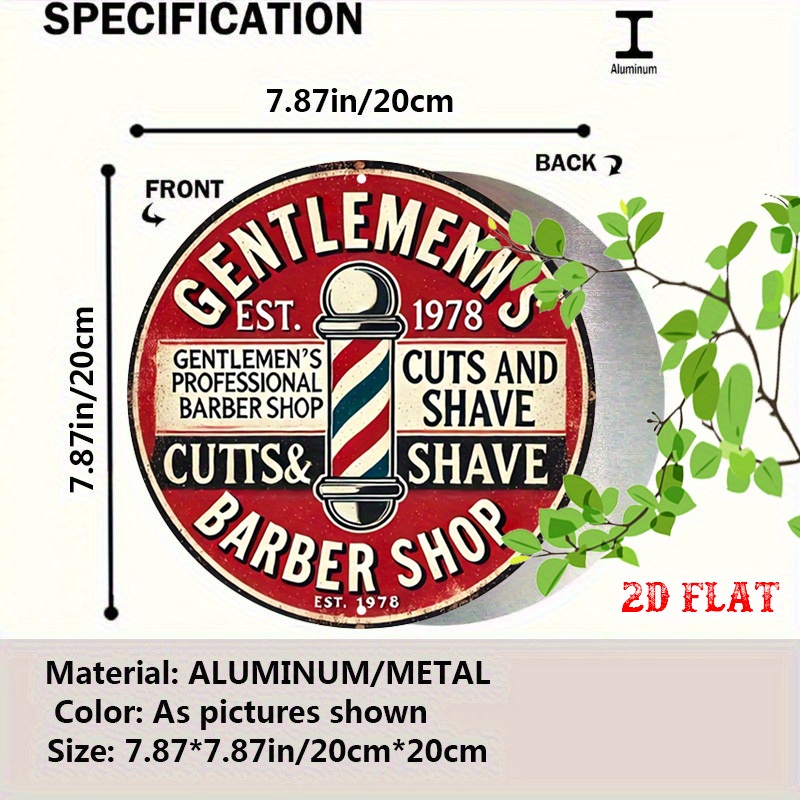 Classic Barbershop 2D Flat Rou - Men'S Grooming Barbershop recensie en prijs