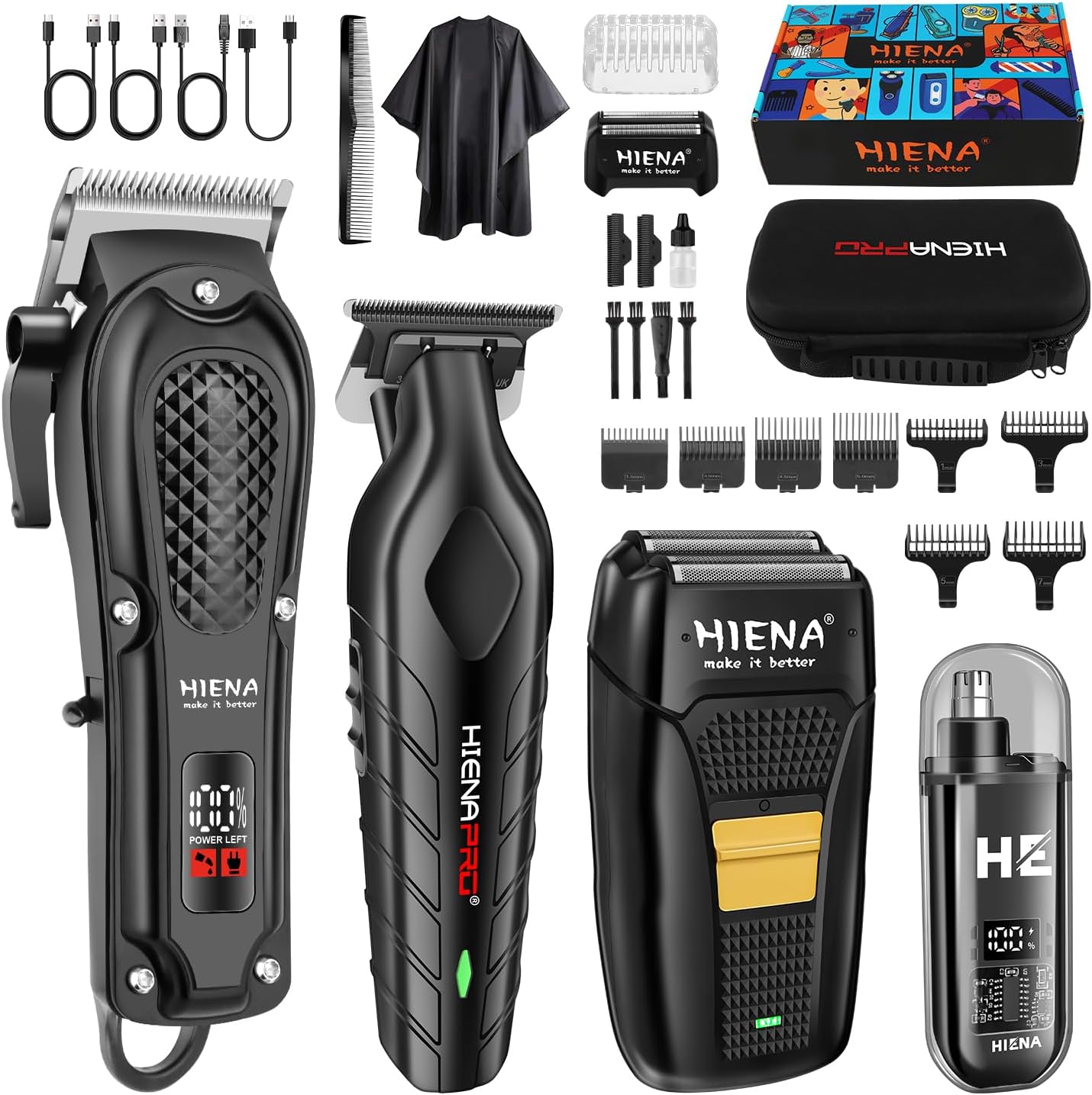 Professional Cordless Hair Cli - Mens Grooming Tools recensie en prijs