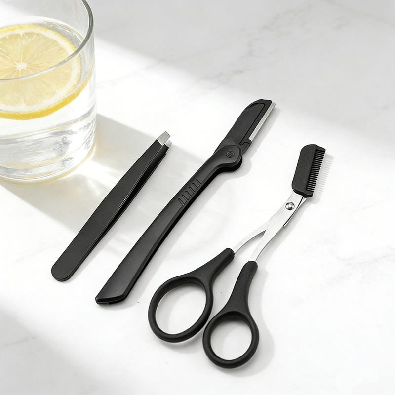 Professional 3pcs Stainless St - Men'S Grooming Makeup recensie en prijs